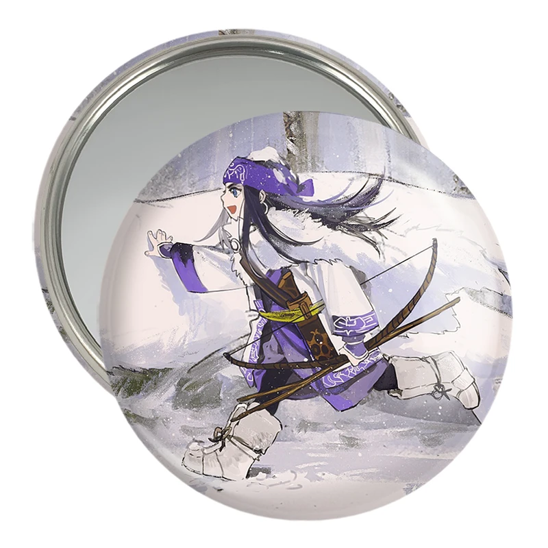 آینه جیبی خندالو مدل اسیرپا انیمه Golden Kamuy کد 23736