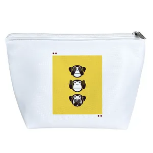 کیف لوازم آرایش دخترانه خندالو مدل میمون کد 2471