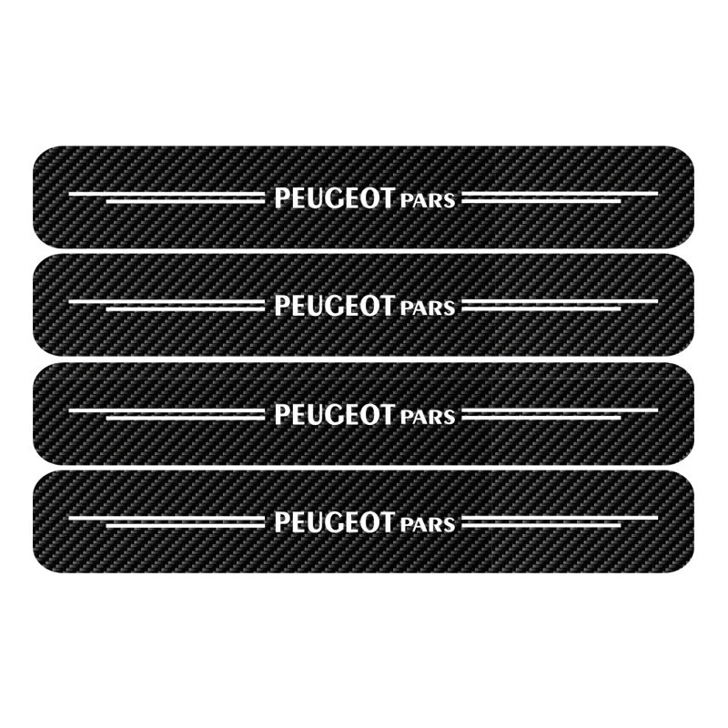 برچسب بدنه خودرو مهدیار طرح پارکابی کربن کد SP176 مناسب برای پژو پارس بسته عددی