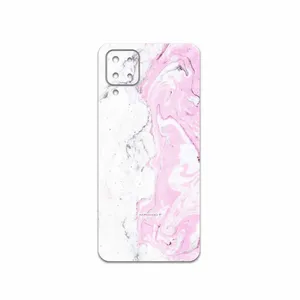 MAHOOT Blanco-Pink-Marble Cover Sticker for Samsung Galaxy M12