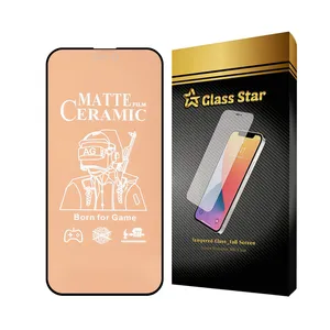 محافظ صفحه نمایش سرامیکی مات گلس استار مدل CERAMICG مناسب برای گوشی موبایل اپل iPhone 14 Pro  