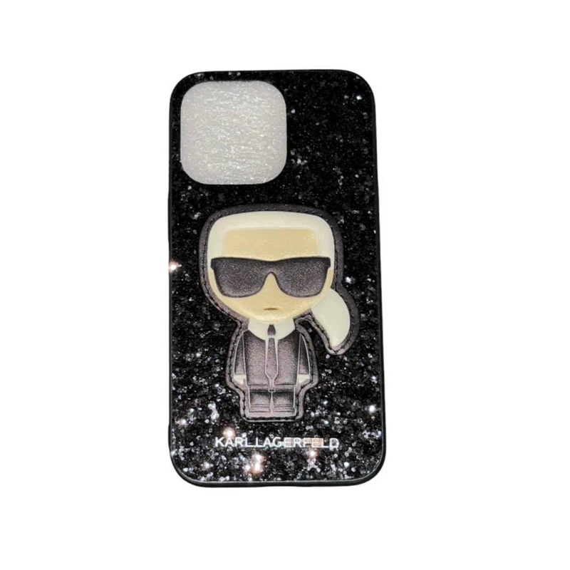 کاور مدل شاین دار طرح کارل Karl کد an 36 مناسب برای گوشی موبایل اپل iphone 13