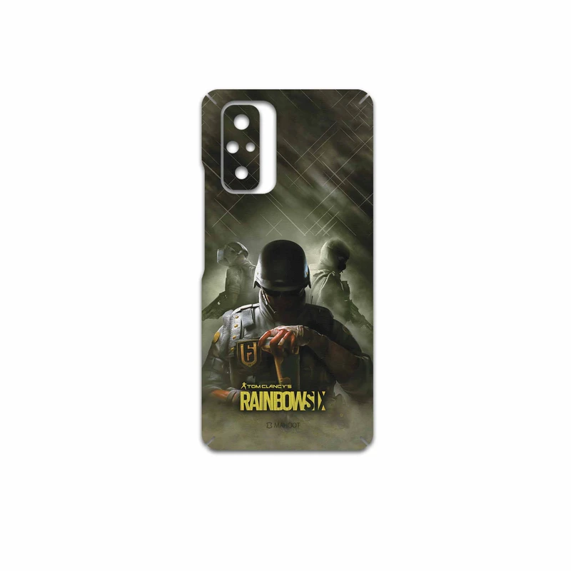 برچسب پوششی ماهوت مدل Rainbow-Six-Game مناسب برای گوشی موبایل شیائومی Redmi Note 10 Pro Max