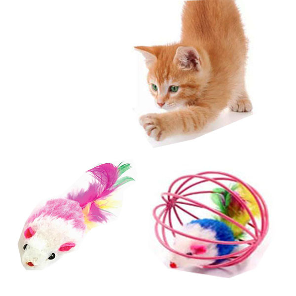 اسباب بازی گربه مدل CAT-2 بسته  2 عددی