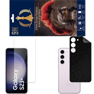 Infinity PRO model screen protector for Samsung GALAXY S23 PLUS with cover sticker