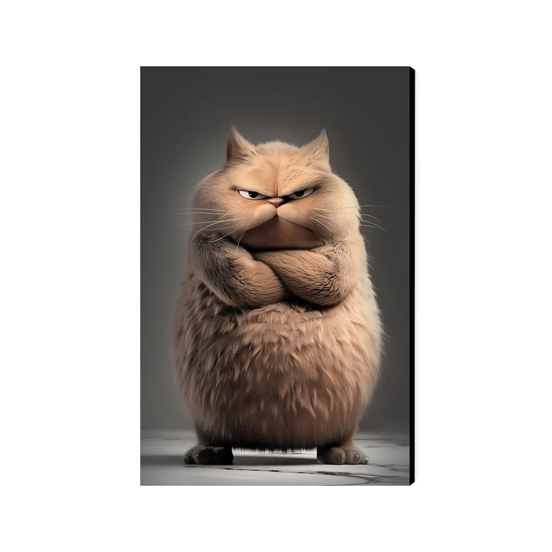 تابلو شاسی عرش مدل فانتزی گربه کد As4500