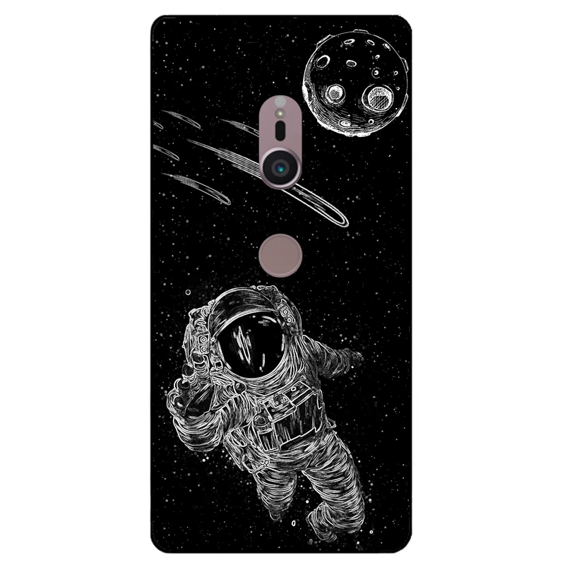 کاور مگافون طرح فضانورد مدل 1368 مناسب برای گوشی موبایل سونی Xperia XZ2 
