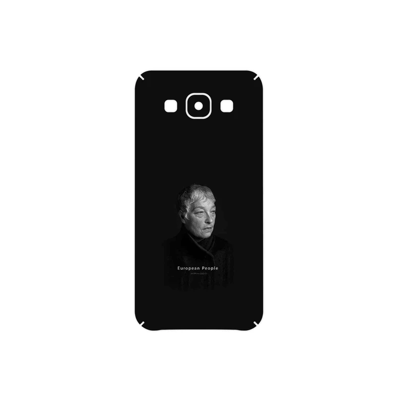 برچسب پوششی ماهوت مدل Portrait of a European Woman مناسب برای گوشی موبایل سامسونگ Galaxy E5