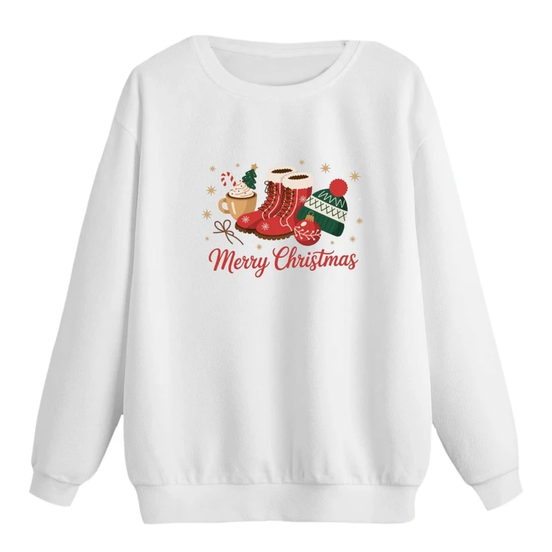 سویشرت زنانه مدل کریسمسی16 