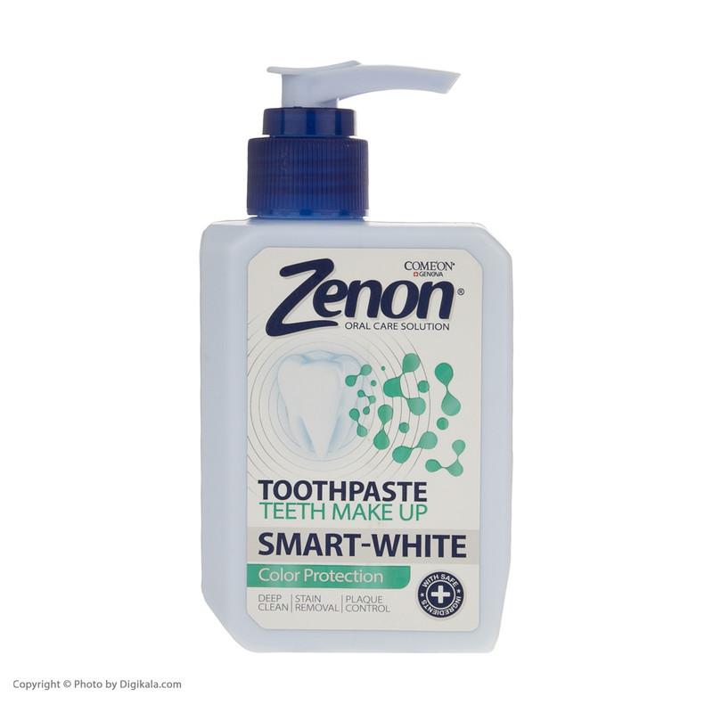 خمیر دندان کامان مدل Samrt-White حجم 230 میلی لیتر مجموعه 2 عددی