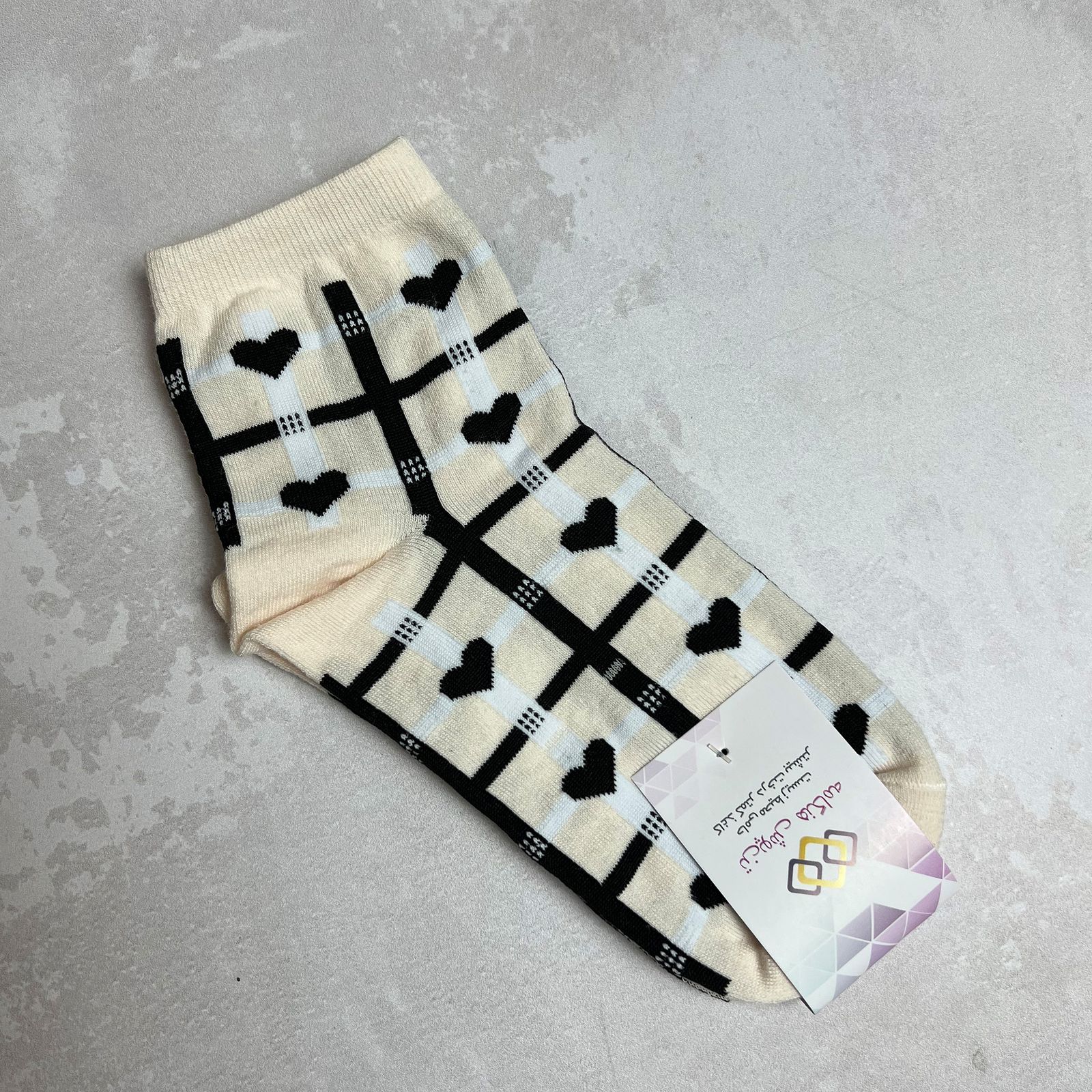 جوراب زنانه تن پوش هنگامه مدل 2025 مجموعه 5 عددی -  - 6