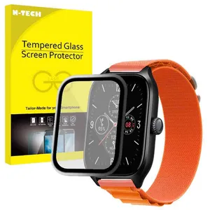 بند انتک مدل LOOP ALPINE مناسب برای ساعت هوشمند آمیزفیت GTS / GTS2 / GTS 2E / GTS2 mini به همراه محافظ صفحه نمایش
