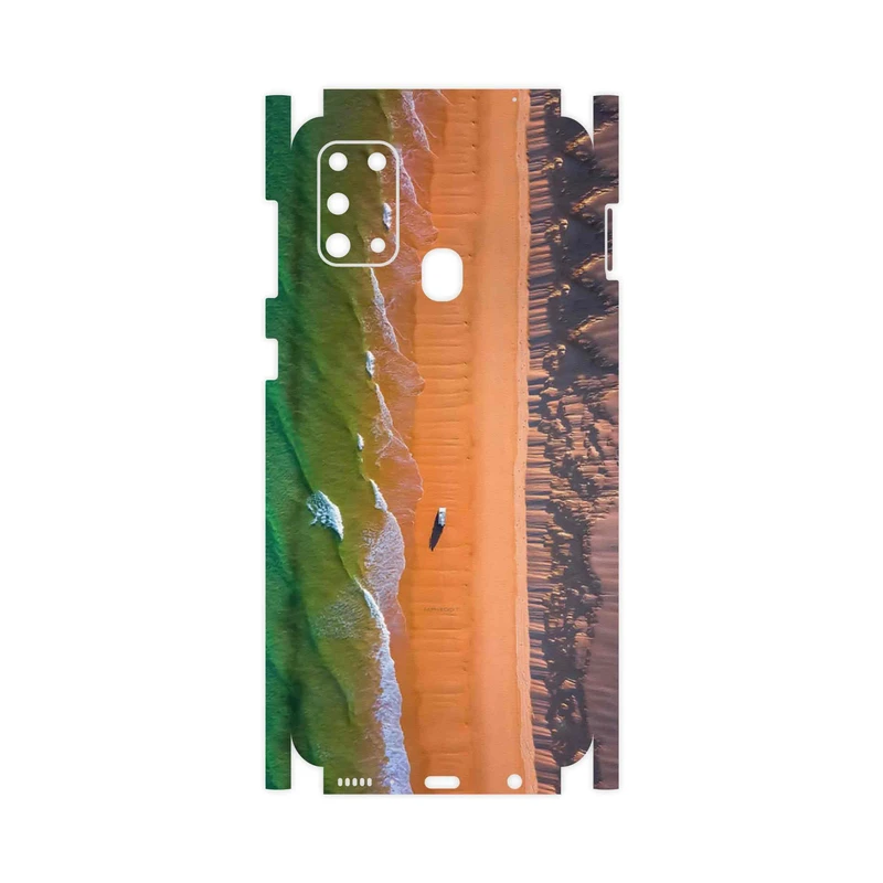 برچسب پوششی ماهوت مدل Beach and Green Sea-FullSkin مناسب برای گوشی موبایل سامسونگ Galaxy M31