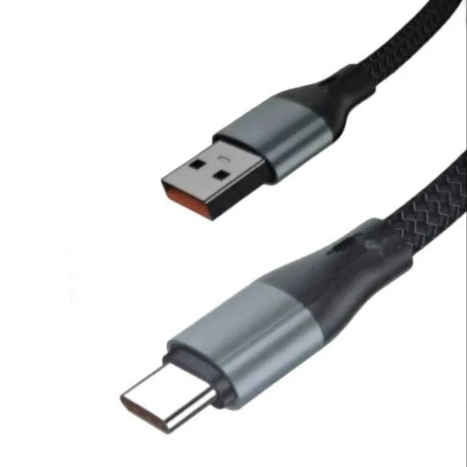 عکس شماره 5 : کابل تبدیل usb به usb-c ال او ال مدل fast charge طول 1 متر