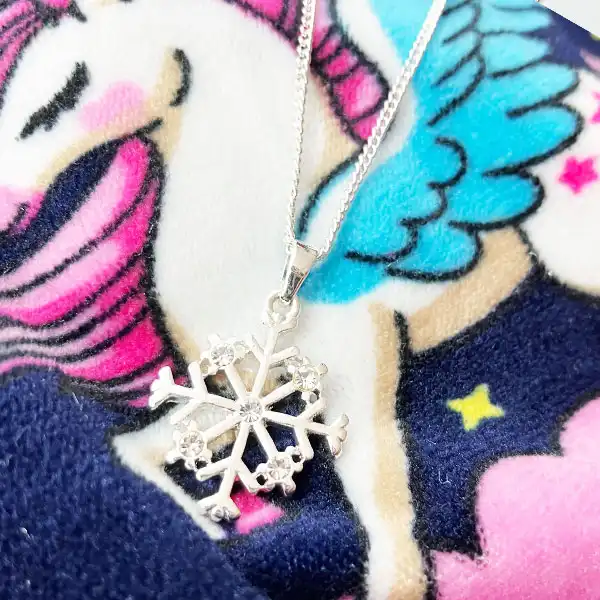 گردنبند زنانه سیکس مدل برف