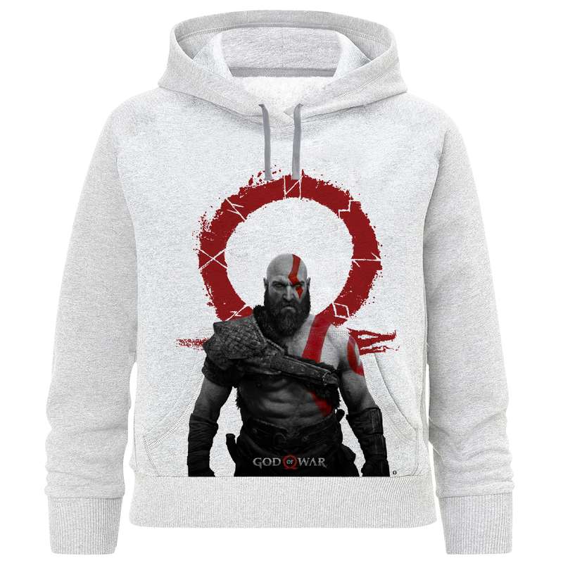 هودی پسرانه مدل W724 GOD OF WAR
