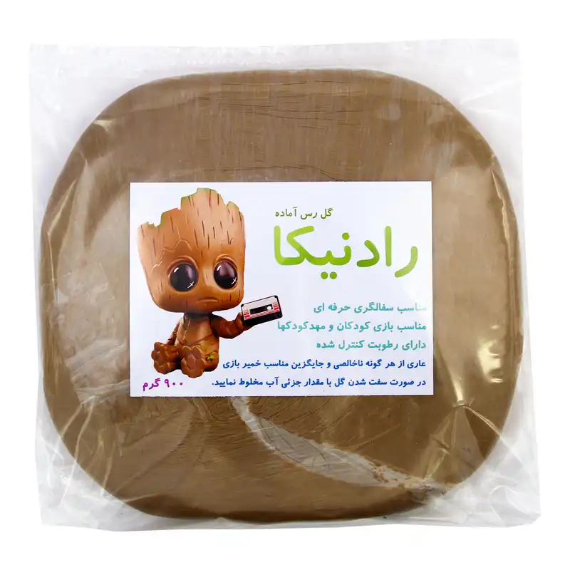 گل سفالگری رادنیکا مدل گروت بسته 4 عددی