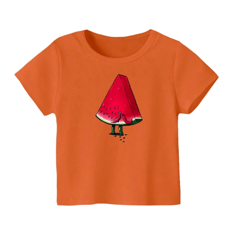 تی شرت آستین کوتاه بچگانه مدل هندوانه یلدایی کد 5