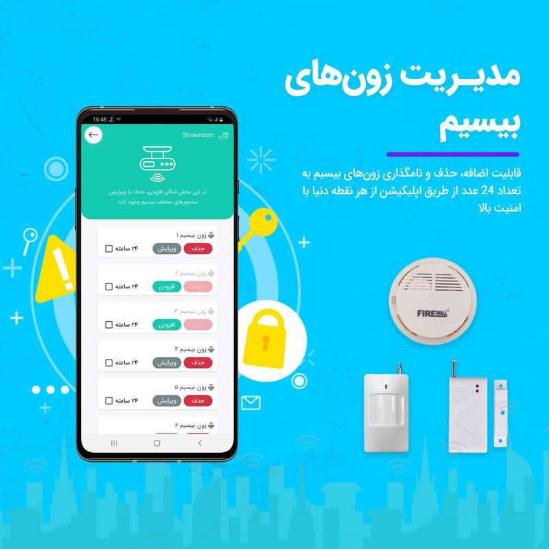 سیستم دزدگیر سیم کارتی مدل IoMax-3R