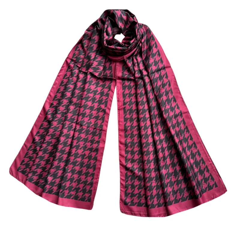 شال زنانه مدل ابریشم توییل پیچازی چهارفصل