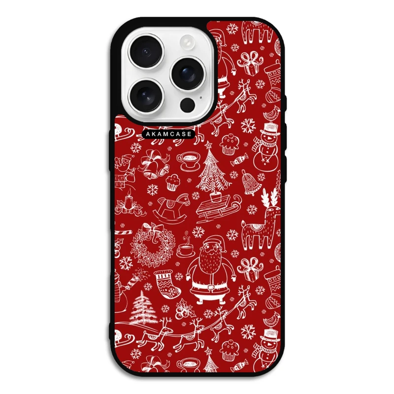 کاور آکام مدل AMC-WA16PRO-CHRISTMAS-20 مناسب برای گوشی موبایل اپل iPhone 16 Pro
