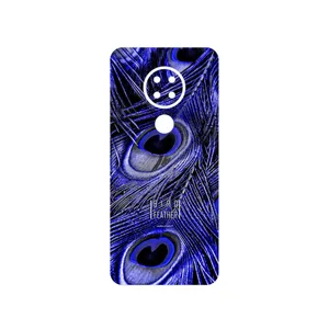 MAHOOT Purple Feather Cover Sticker for Nokia 7.2