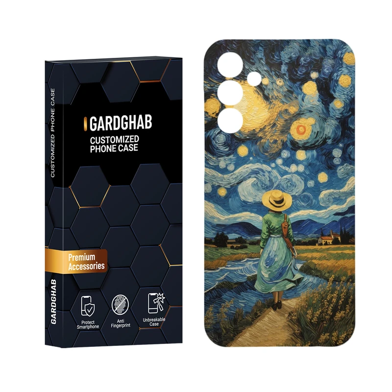 کاور گارد قاب مدل هنری مناسب برای گوشی موبایل سامسونگ Galaxy F15 5G / M15 5G