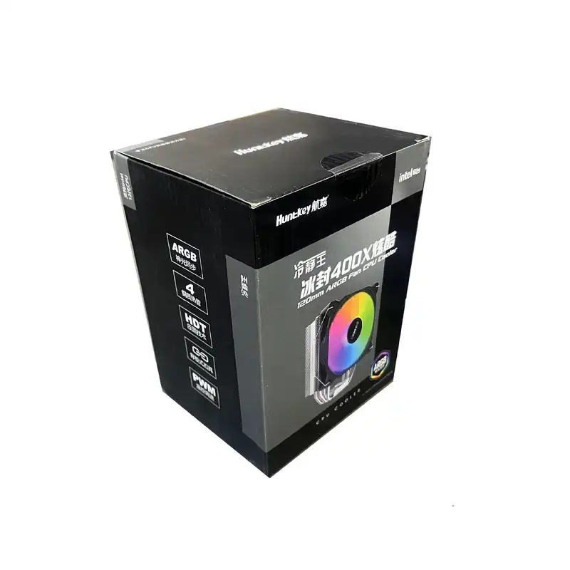 سیستم خنک کننده پردازنده هانتکی مدل 120mm ARGB Fan 400X CPU Cooler