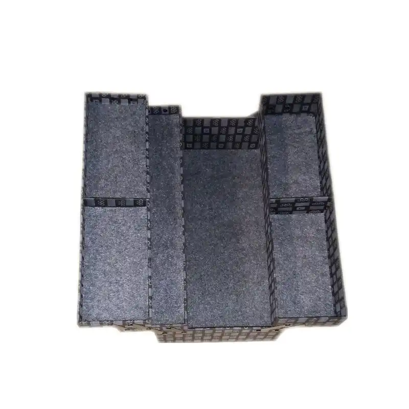 کیف لوازم آرایش زنانه مدل کاشت ناخن و تتو طبقاتی کد 01