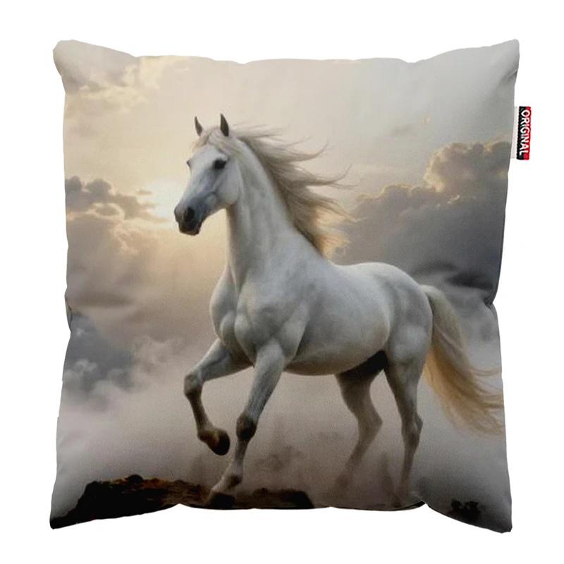 کوسن پاد آفرین مدل اسب سایز 30*30 سانتی متر