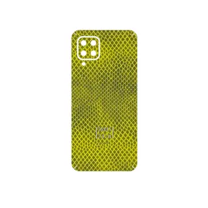 MAHOOT Yellow Snake Skin Cover Sticker for Samsung Galaxy F22