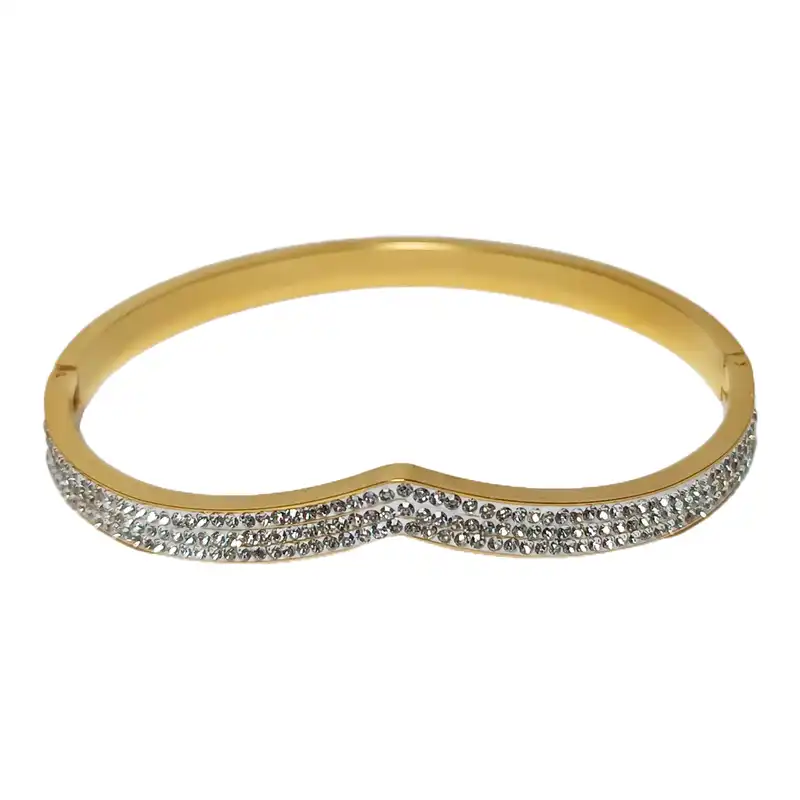 دستبند زنانه مدل استیل h14