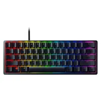 کیبورد گیمینگ ریزر مدل Huntsman Mini، سوییچ مکانیکال Optical بنفش، Tenkeyless، نورپردازی RGB