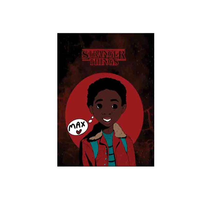 استیکر لپ تاپ مدل لوکاس - استرنجر تینگز Stranger Things