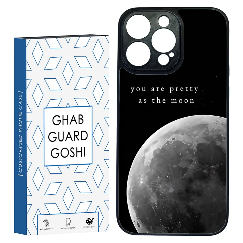 کاور قاب گارد گوشی طرح ماه کد TPU-079 مناسب برای گوشی موبایل اپل Iphone 14 PRO MAX