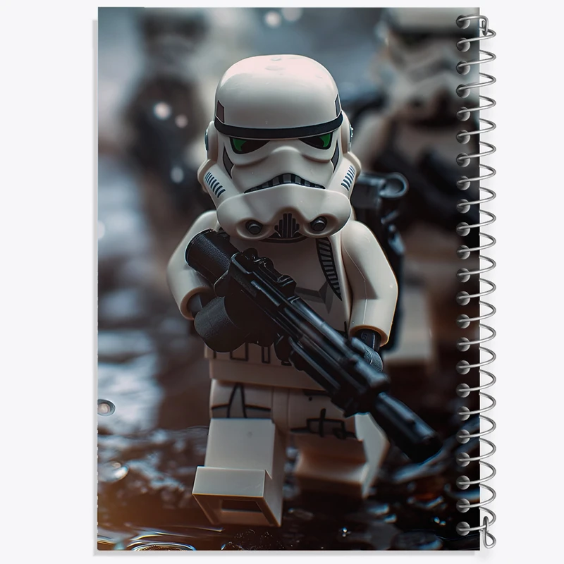 دفتر مشق 100 برگ خندالو طرح جنگ ستارگان (Star Wars) کد N5192