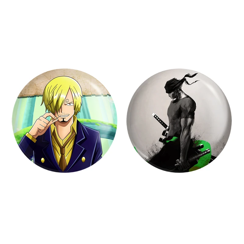 پیکسل خندالو مدل زورو و سانجی انیمه وان پیس کد 1724317247 مجموعه 2 عددی