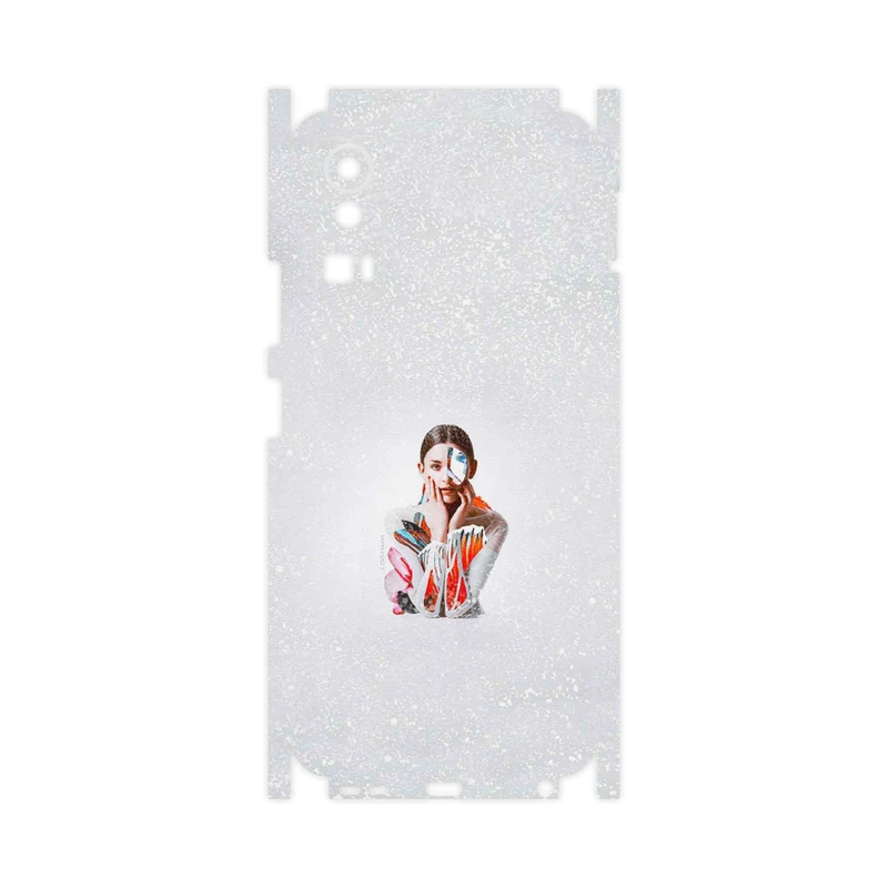 برچسب پوششی ماهوت مدل Collage of Women Portrait 4-FullSkin مناسب برای گوشی موبایل جی پلاس X20