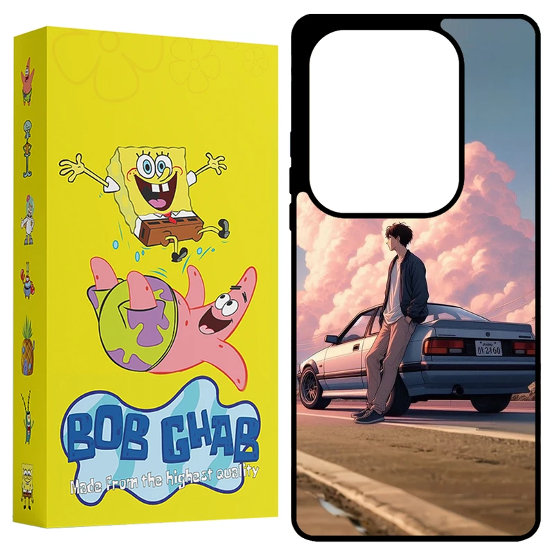 کاور باب قاب طرح ماشین مدل BCPN13P مناسب برای گوشی موبایل شیائومی Redmi Note 13 Pro 4G / Poco M6 Pro 4G