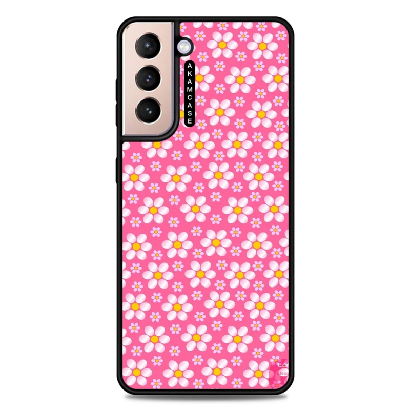 کاور آکام مدل AMC-WSGS21P-FLOWERS-32 مناسب برای گوشی موبایل سامسونگ Galaxy S21 Plus