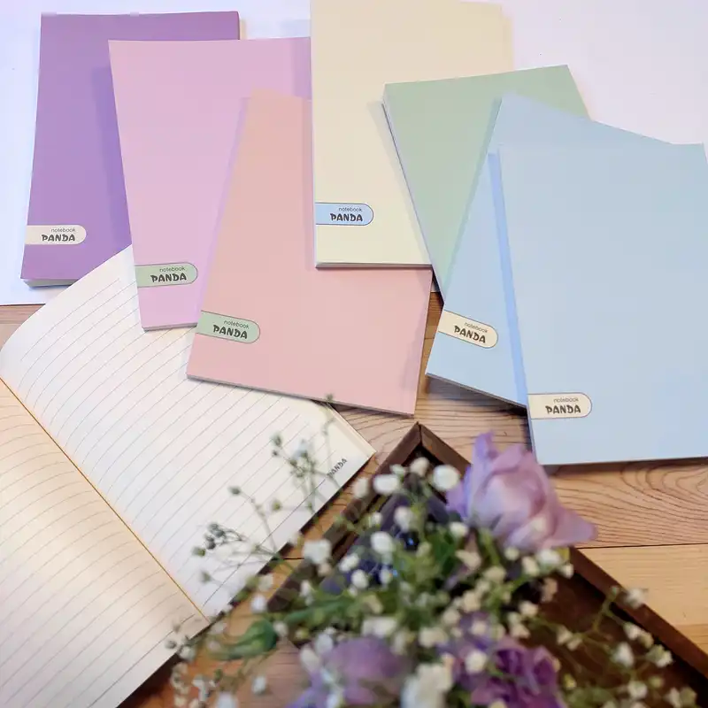 دفتر مشق پاندا مدل پاستلی کد 1300-5