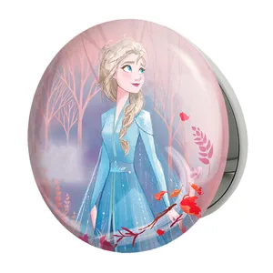 آینه جیبی خندالو طرح فروزن السا و آنا مدل تاشو کد 24779 