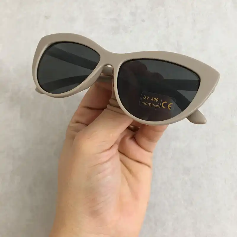 عینک آفتابی بچگانه مدل فانتزی گربه ای کد SUN KHA K 77