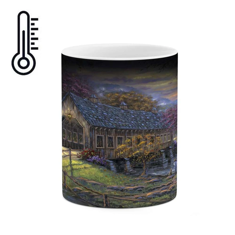 ماگ حرارتی کاکتی مدل نقاشی کد mgh13733