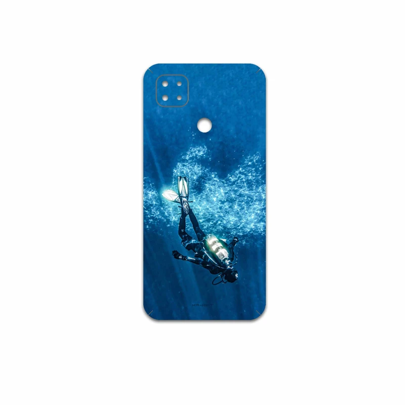 برچسب پوششی ماهوت مدل Scuba-Diving مناسب برای گوشی موبایل شیائومی Poco C3
