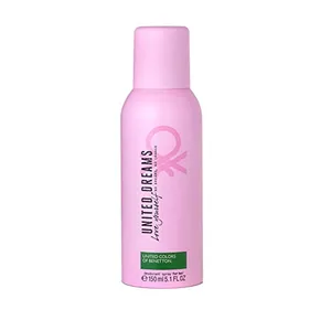 اسپری بدن زنانه بنتون مدل Love Yourself For Her حجم 150 میلی لیتر