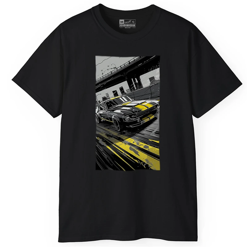 تی شرت آستین کوتاه مردانه پاد آفرین مدل کلاسیک کد PT297