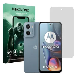 KING KONG Tough model transparent screen protector suitable for Motorola Moto E15 mobile phone