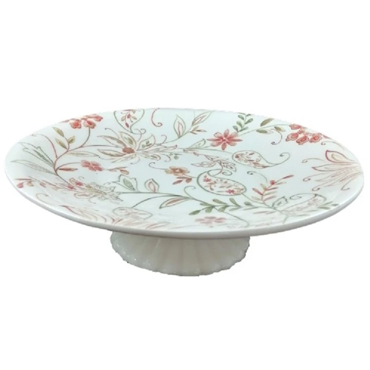 شیرینی خوری سرامیکی طرح بته جقه مدل خورشید کد 3481005