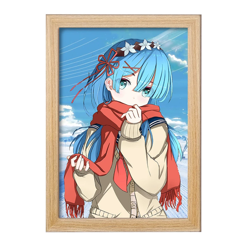 تابلو خندالو مدل رم انیمه ری زیرو ReZero  کد 12834